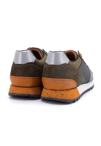 GEOX Ponente Sneaker Uomo Dark Olive Anthracite U26CPA02011C3K9A - Sandrini Calzature e Abbigliamento