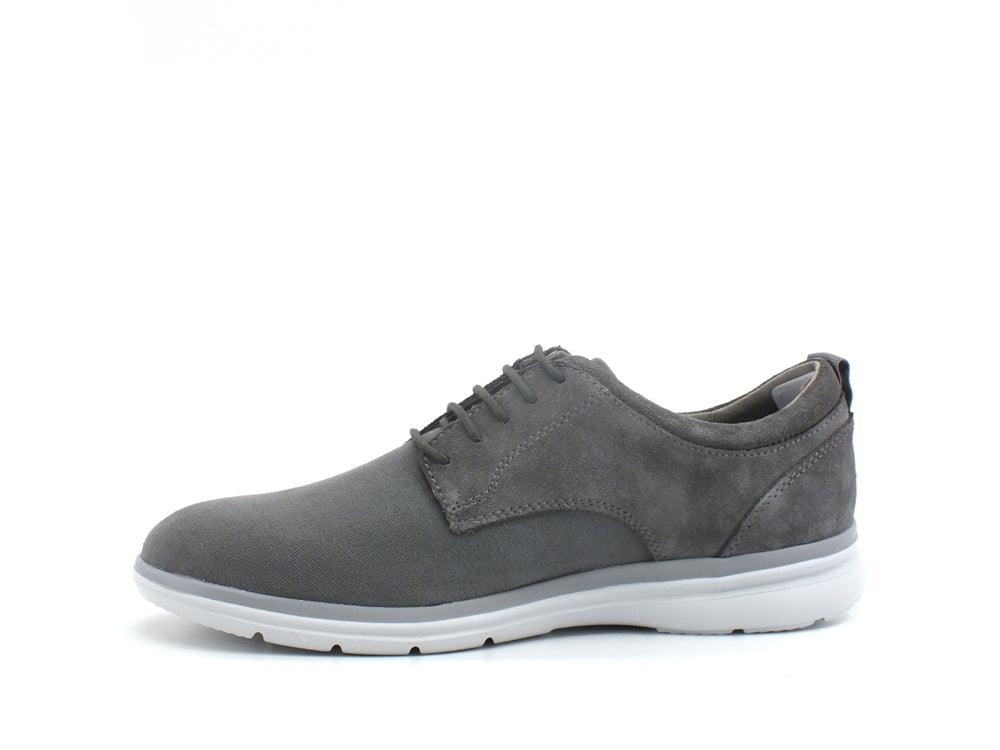 GEOX Sirmione Scarpa Lacci Canvas Grey U15BTB02210C1006 - Sandrini Calzature e Abbigliamento