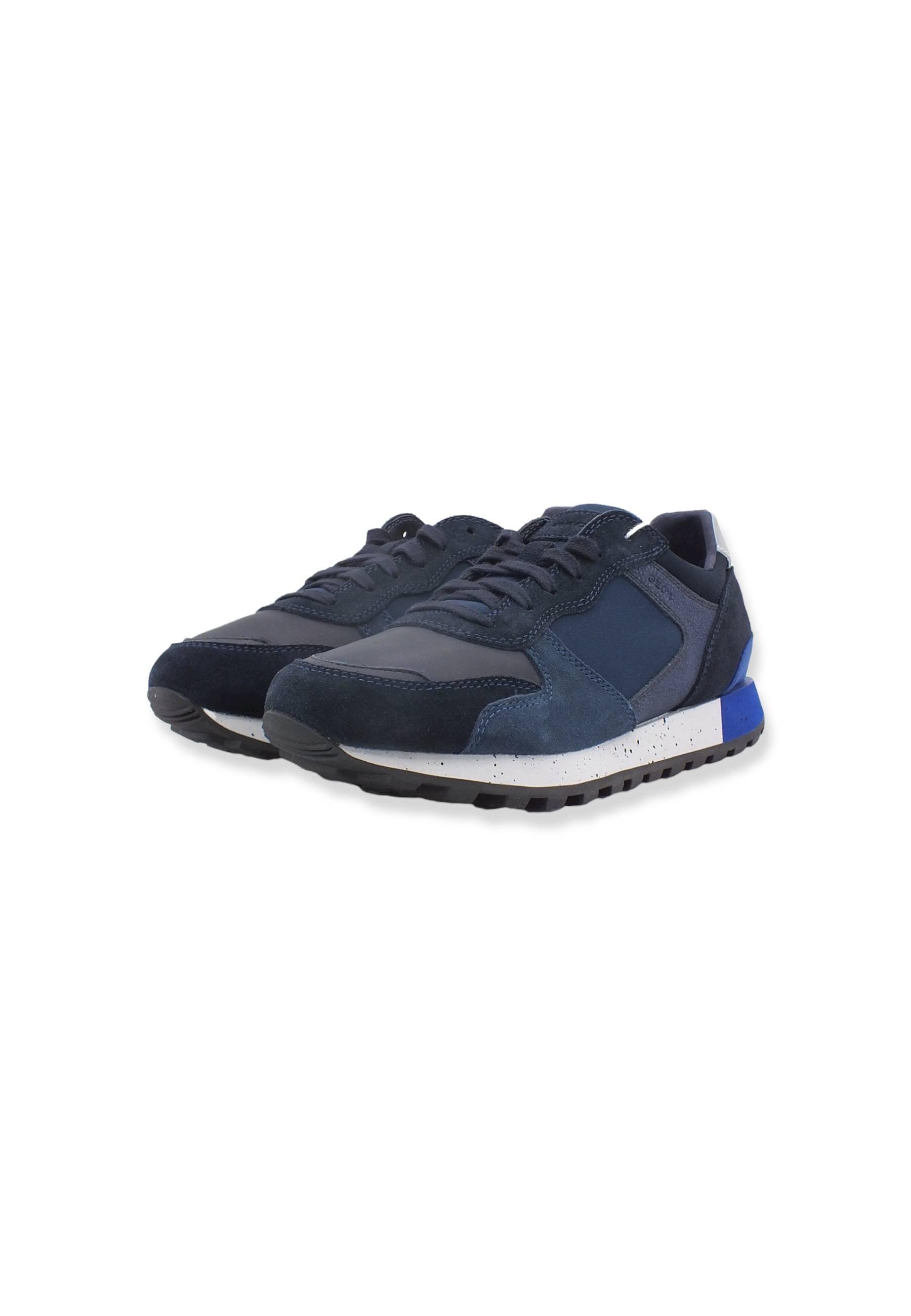 GEOX Sneaker Ponente Sneaker Uomo Blu Navy Dk Avio U26CPA02011CF44K - Sandrini Calzature e Abbigliamento