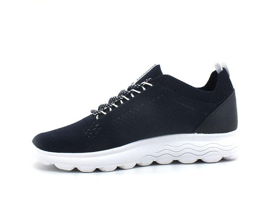 GEOX Sneaker Running Knitted Spherica Blu Navy - Sandrini Calzature e Abbigliamento