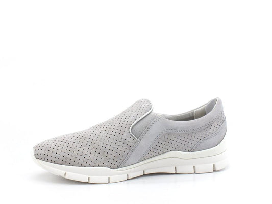 GEOX Sneaker Slip On Elastric Sukie Grigio - Sandrini Calzature e Abbigliamento