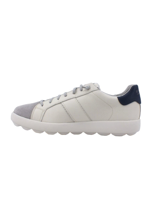 GEOX Spherica Sneaker Uomo White Grey U36FYC04622C1995 - Sandrini Calzature e Abbigliamento