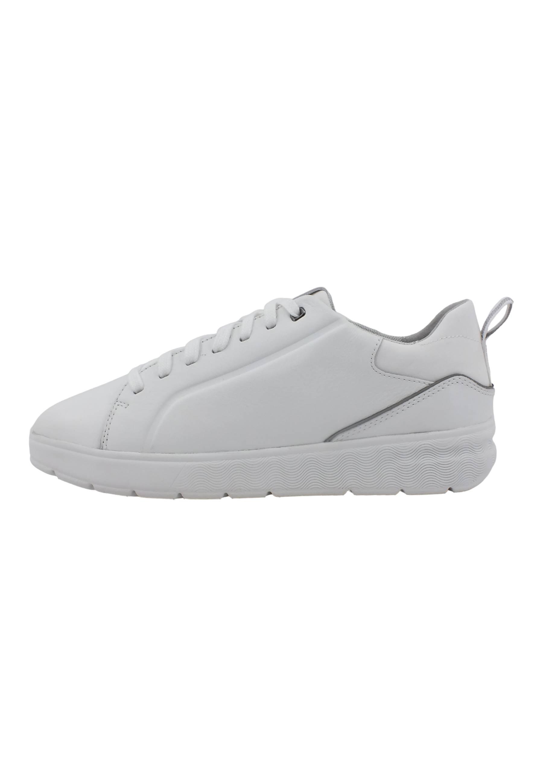 GEOX Spherica Sneaker Uomo White U25E7B00085C1000 - Sandrini Calzature e Abbigliamento