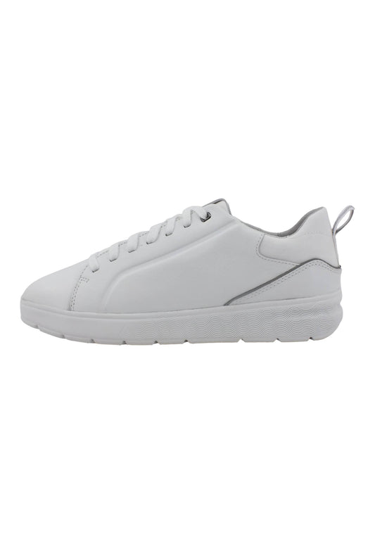 GEOX Spherica Sneaker Uomo White U25E7B00085C1000 - Sandrini Calzature e Abbigliamento