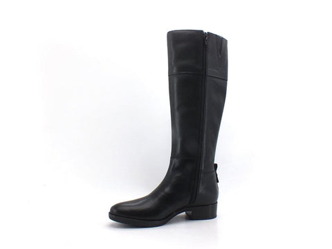 GEOX Stivale Cavvallerizza Smooth Pelle Black D16G1F0043C9999 - Sandrini Calzature e Abbigliamento