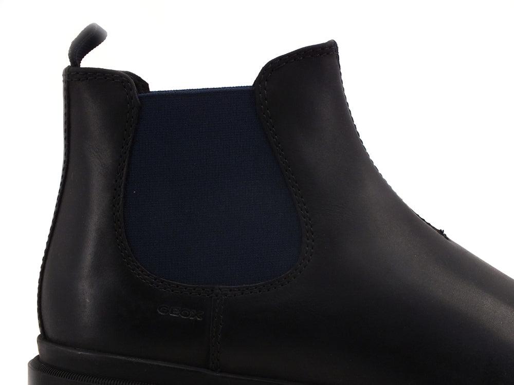 GEOX Stivaletto Polacco Elastici Black Navy - Sandrini Calzature e Abbigliamento