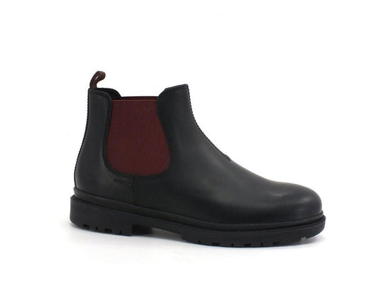 GEOX Stivaletto Polacco Elastici Black Wine - Sandrini Calzature e Abbigliamento