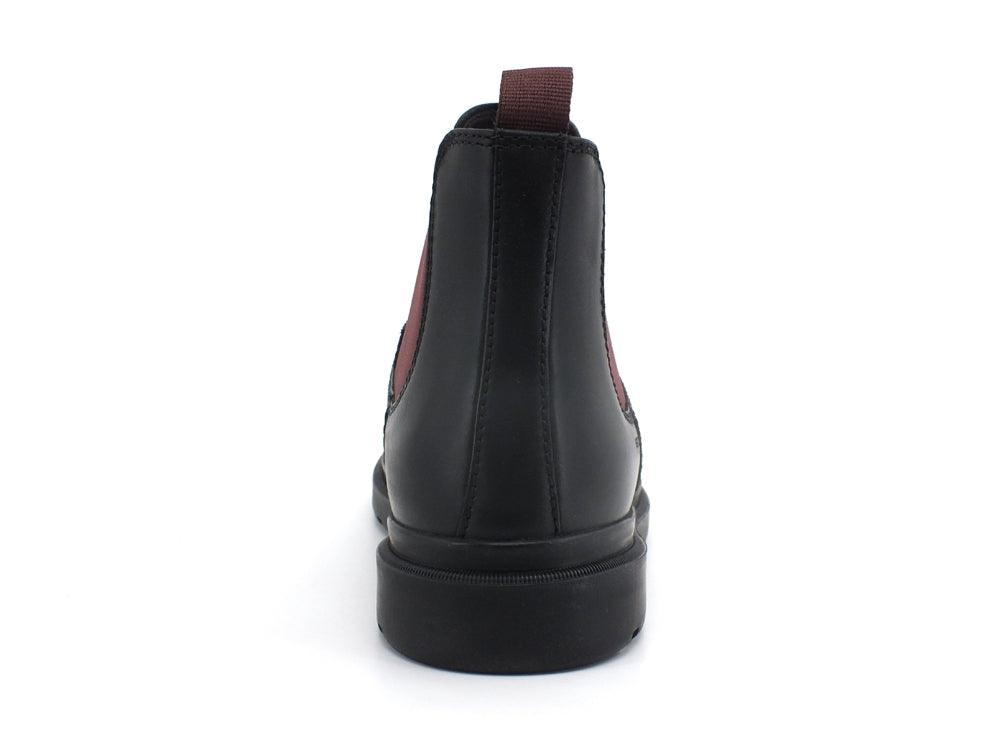 GEOX Stivaletto Polacco Elastici Black Wine - Sandrini Calzature e Abbigliamento