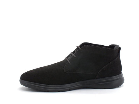 GEOX Stringata Lacci Suede Dark Coffe U16BTB00022C6024 - Sandrini Calzature e Abbigliamento