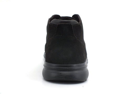 GEOX Stringata Lacci Suede Dark Coffe U16BTB00022C6024 - Sandrini Calzature e Abbigliamento
