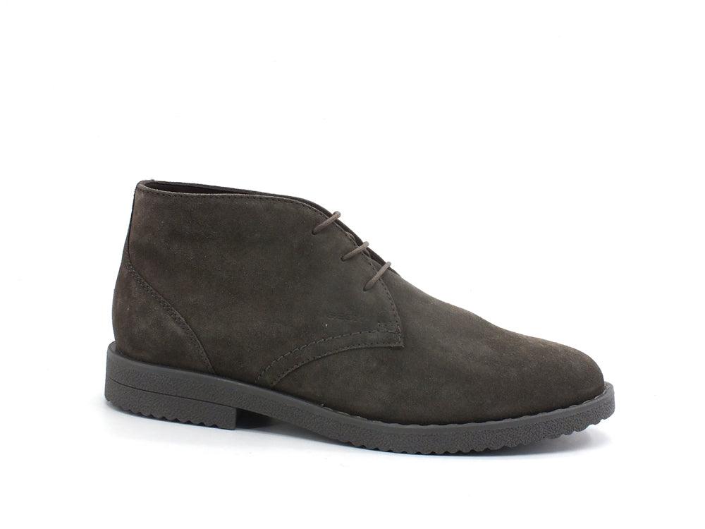 GEOX Stringata Lacci Suede Stone U043MB00022C9007 - Sandrini Calzature e Abbigliamento