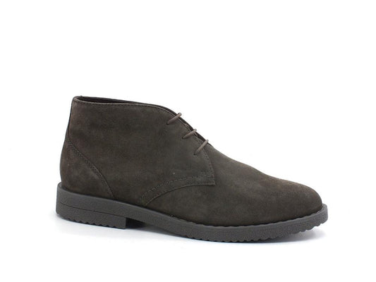 GEOX Stringata Lacci Suede Stone U043MB00022C9007 - Sandrini Calzature e Abbigliamento