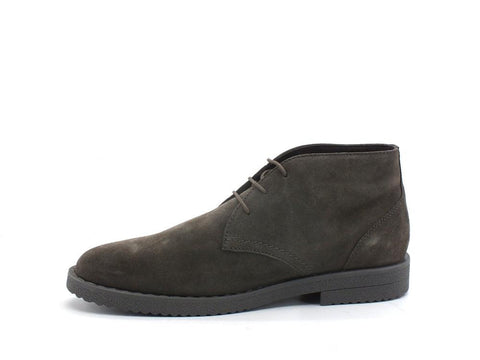 GEOX Stringata Lacci Suede Stone U043MB00022C9007 - Sandrini Calzature e Abbigliamento