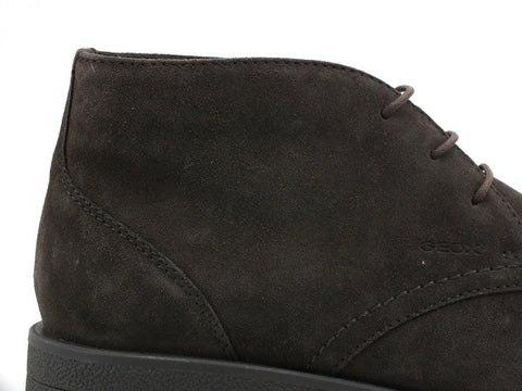 GEOX Stringata Lacci Suede Stone U043MB00022C9007 - Sandrini Calzature e Abbigliamento