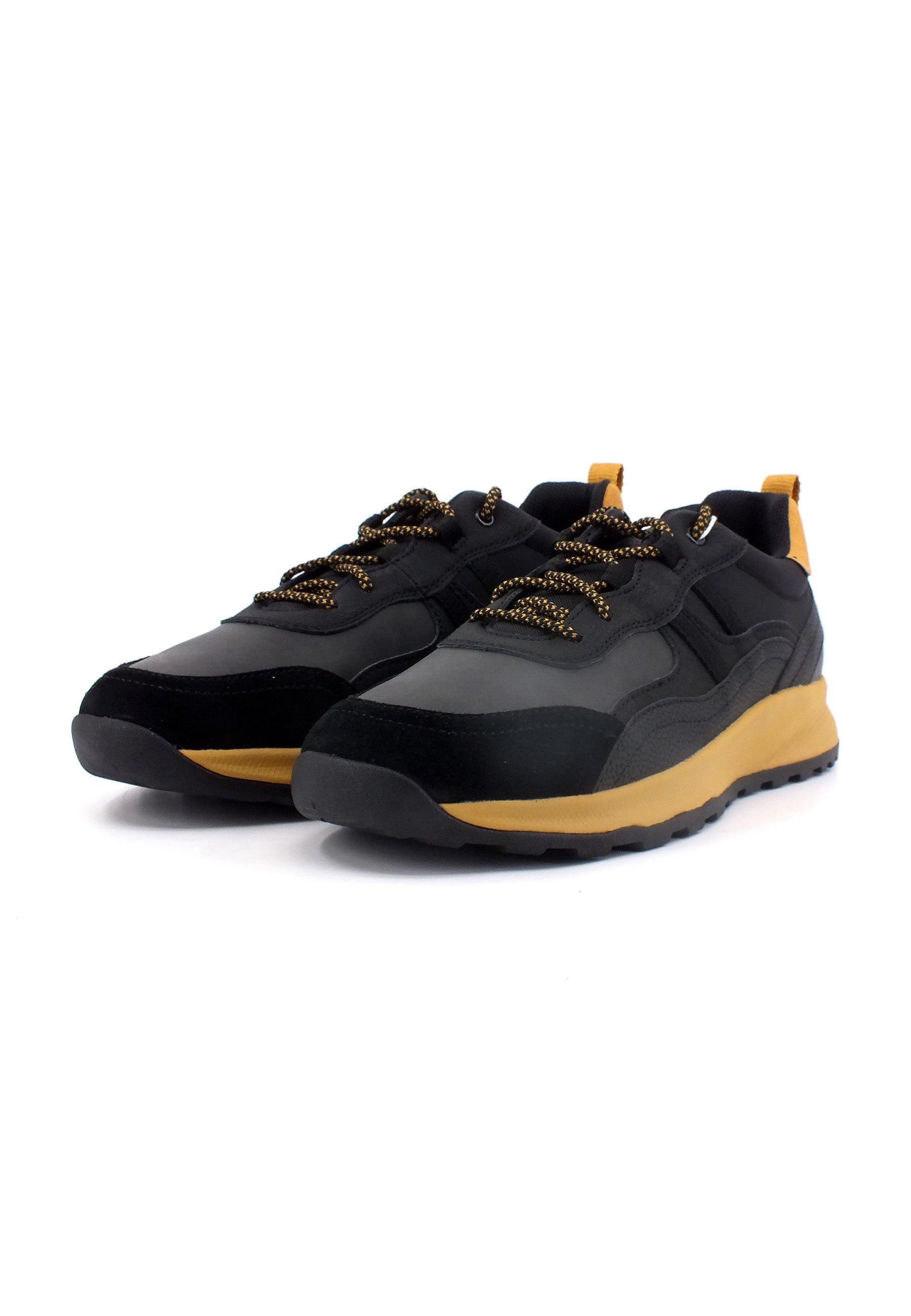 GEOX Terrestre Sneaker Trekking Uomo Black Ochre U36EYA0BU11C9B2Q - Sandrini Calzature e Abbigliamento