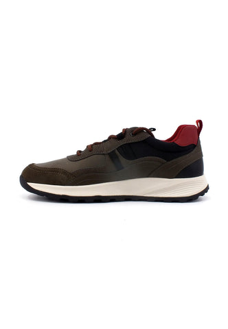 GEOX Terrestre Sneaker Trekking Uomo Military Black U36EYA0BU11C0498 - Sandrini Calzature e Abbigliamento