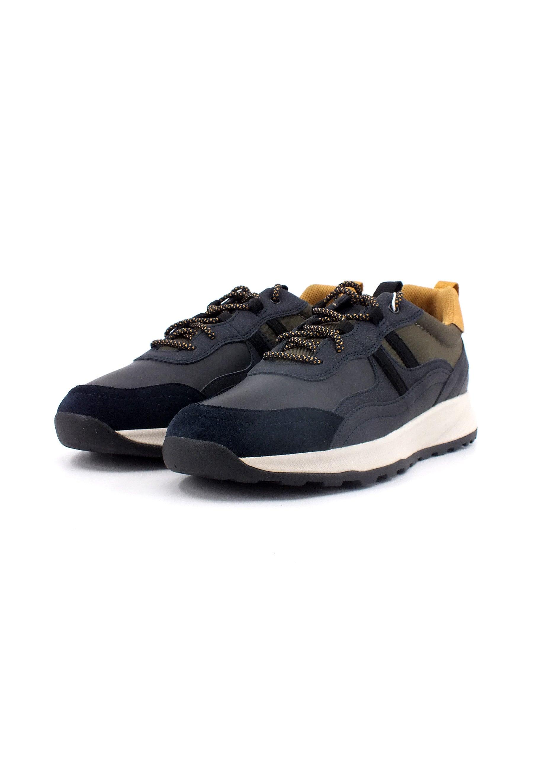 GEOX Terrestre Sneaker Trekking Uomo Navy Militare U36EYA0BU11CF4A3 - Sandrini Calzature e Abbigliamento