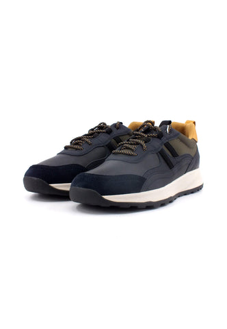 GEOX Terrestre Sneaker Trekking Uomo Navy Militare U36EYA0BU11CF4A3 - Sandrini Calzature e Abbigliamento