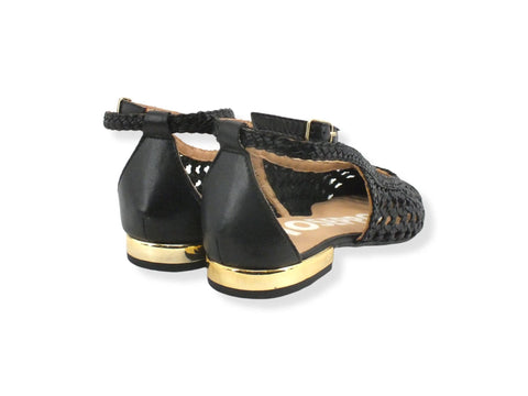 GIOSEPPO Dell Ballerina Traforata Black 62109 - Sandrini Calzature e Abbigliamento