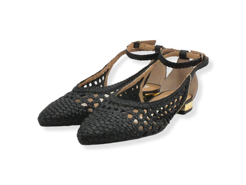 GIOSEPPO Dell Ballerina Traforata Black 62109 - Sandrini Calzature e Abbigliamento