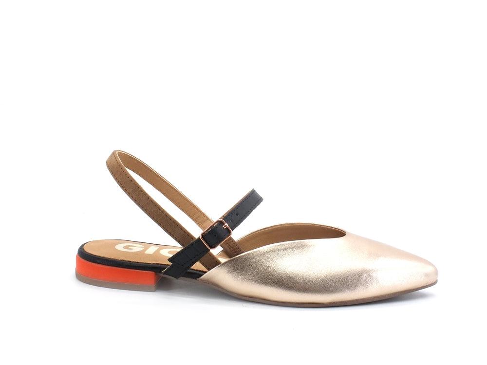 GIOSEPPO Randall Ballerina Laminata - Sandrini Calzature e Abbigliamento