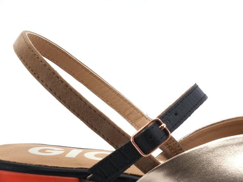 GIOSEPPO Randall Ballerina Laminata - Sandrini Calzature e Abbigliamento