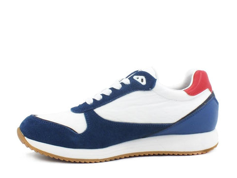 GUARDIANI Fresno 010 Sneakers White Blue AGU101014 - Sandrini Calzature e Abbigliamento