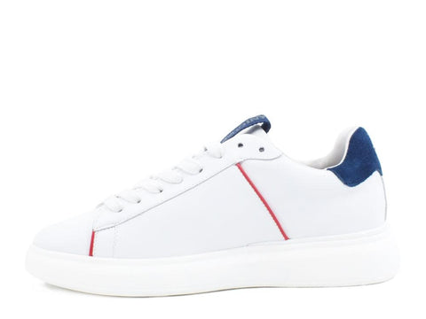 GUARDIANI King 013 Sneakers White Blue AGU101028 - Sandrini Calzature e Abbigliamento