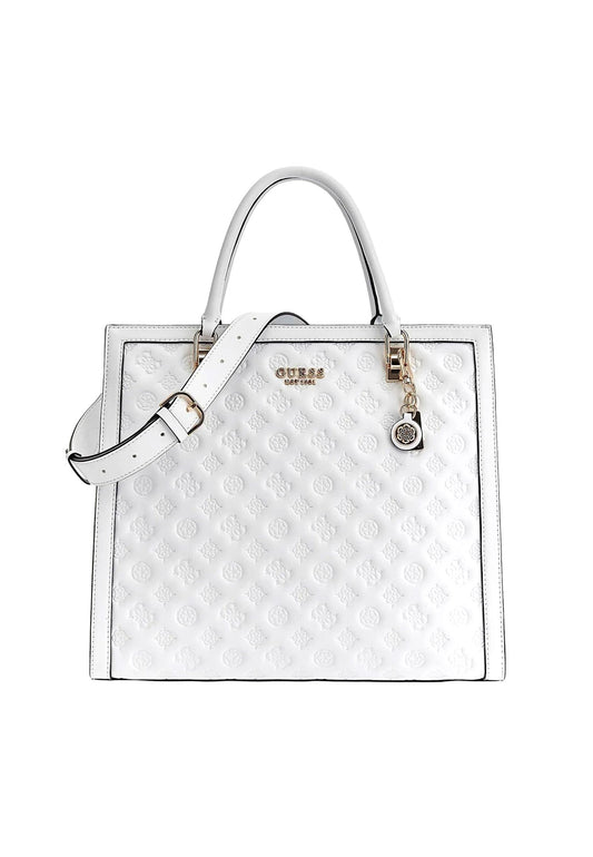 GUESS Abey Borsa Tote Loghi White PD855823 - Sandrini Calzature e Abbigliamento