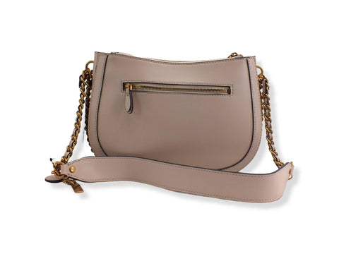 GUESS Abey Hobo Doubl Borsa Tracolla Catena Beige Light Rum VB855802 - Sandrini Calzature e Abbigliamento