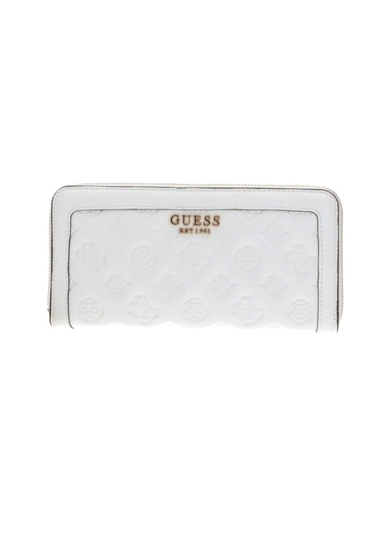 GUESS Abey SLG Portafoglio Loghi Donna White PD855846 - Sandrini Calzature e Abbigliamento