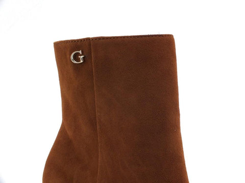 GUESS Adelia Tronchetto Stivaletto Scamosciato Cognac FL7ADASUE10 - Sandrini Calzature e Abbigliamento