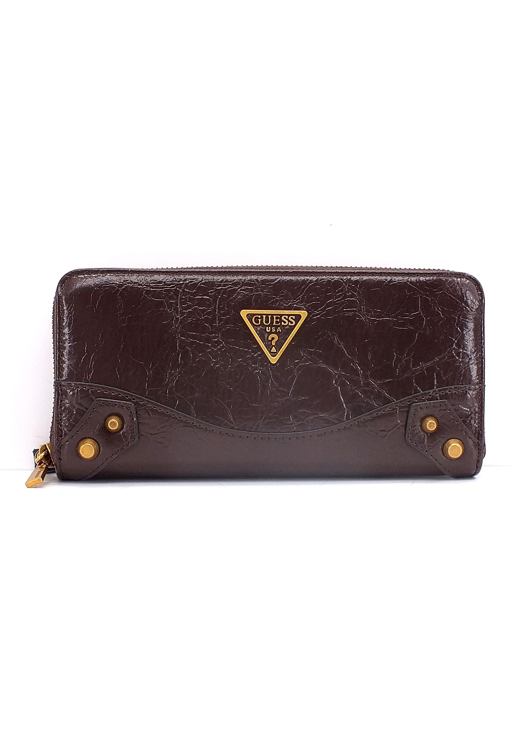 GUESS Amantea Slg Portafoglio Donna Chocolate XB865046 - Sandrini Calzature e Abbigliamento