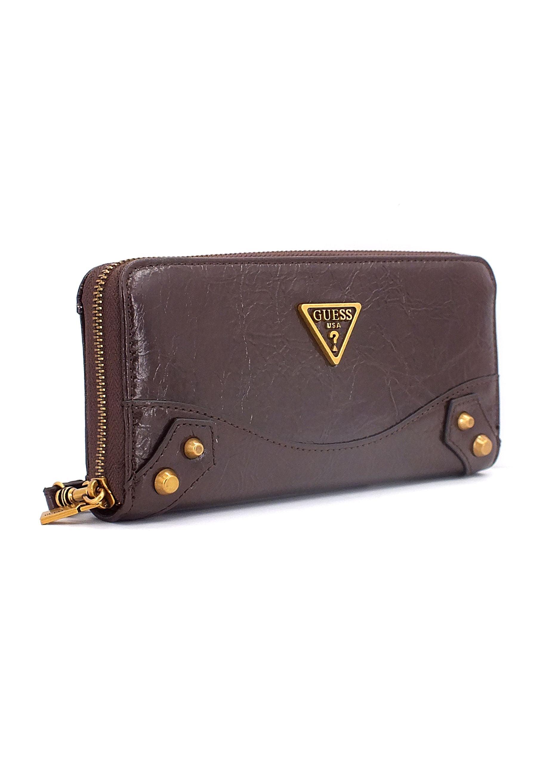 GUESS Amantea Slg Portafoglio Donna Chocolate XB865046 - Sandrini Calzature e Abbigliamento