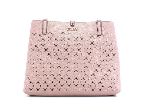 GUESS Amara Socety Carryall Borsa Traforata Biscuit XG849310 - Sandrini Calzature e Abbigliamento