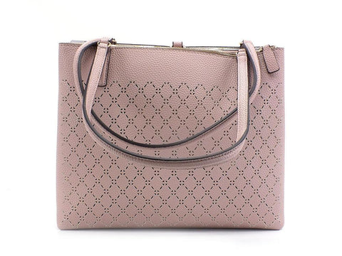 GUESS Amara Socety Carryall Borsa Traforata Biscuit XG849310 - Sandrini Calzature e Abbigliamento