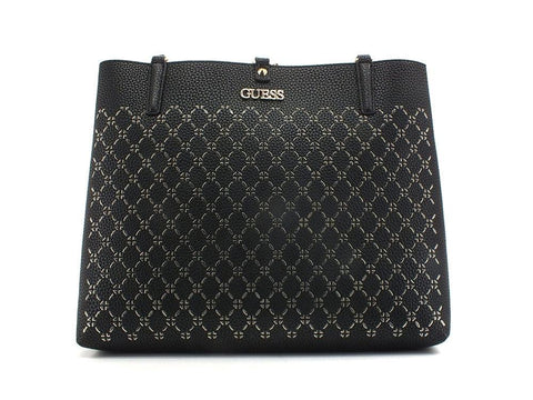 GUESS Amara Socety Carryall Borsa Traforata Black XG849310 - Sandrini Calzature e Abbigliamento