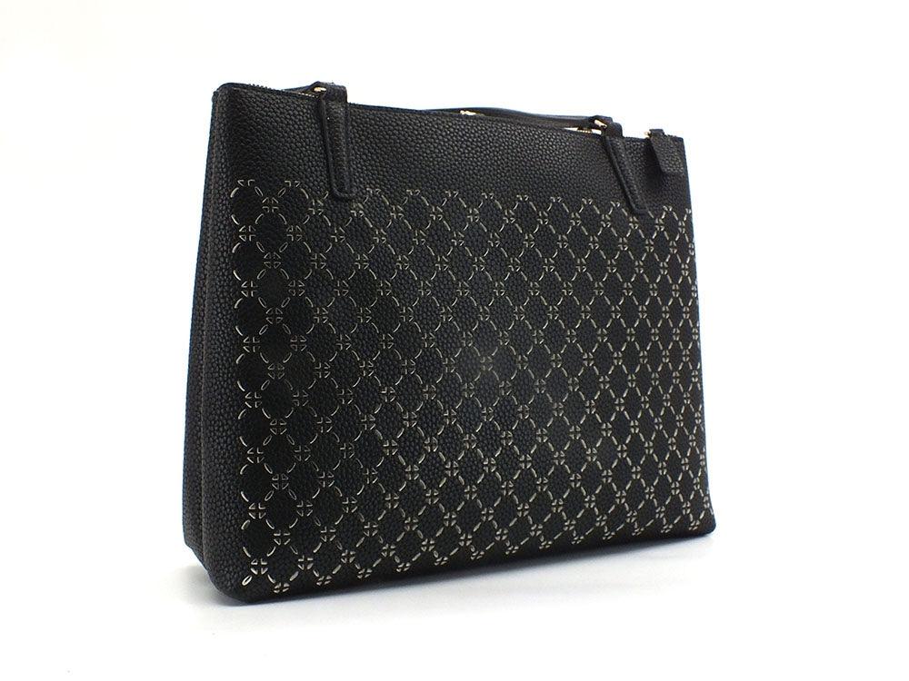 GUESS Amara Socety Carryall Borsa Traforata Black XG849310 - Sandrini Calzature e Abbigliamento