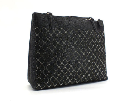 GUESS Amara Socety Carryall Borsa Traforata Black XG849310 - Sandrini Calzature e Abbigliamento