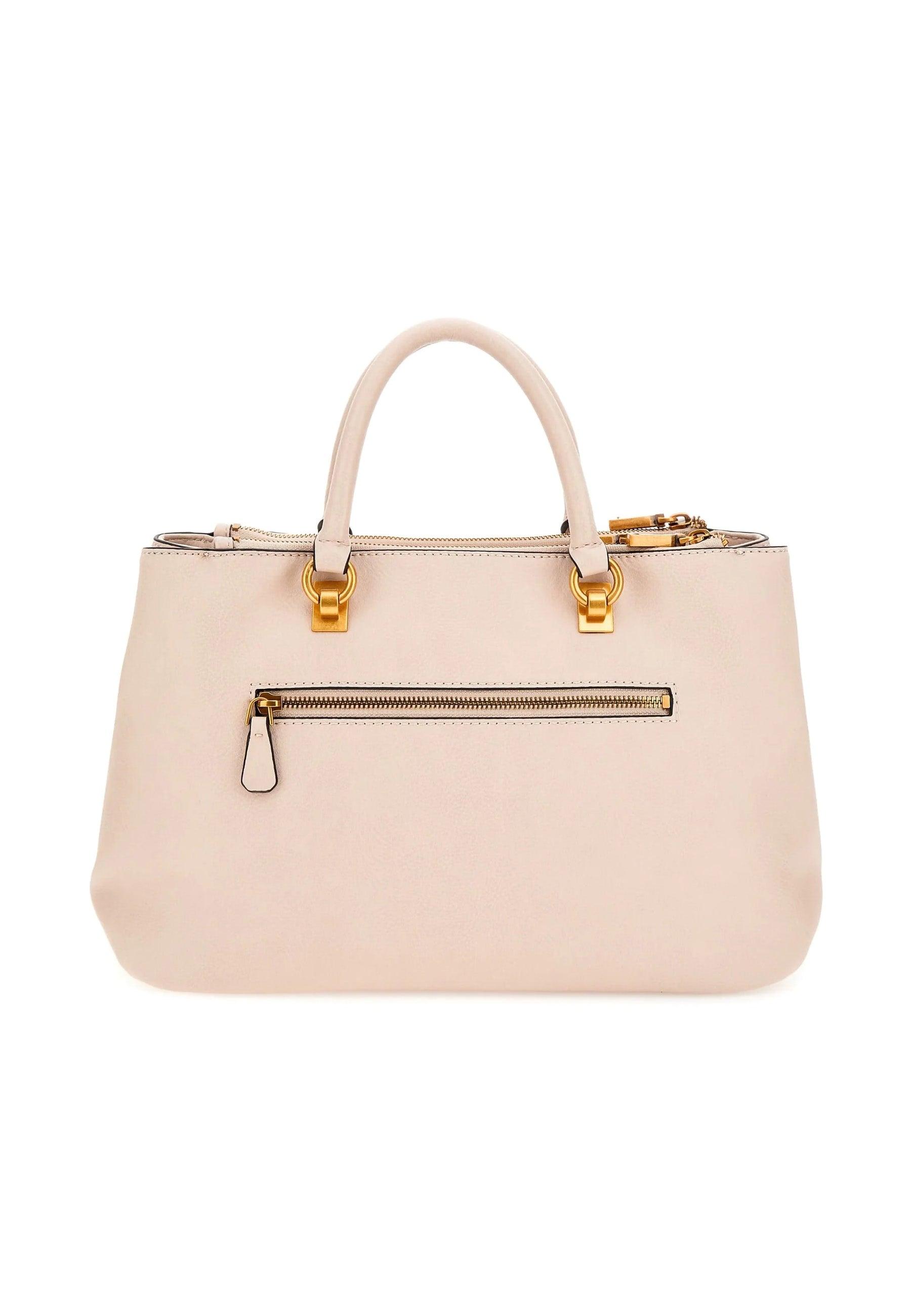 GUESS Arja Borsa Satchel Stone Beige VB897706 - Sandrini Calzature e Abbigliamento