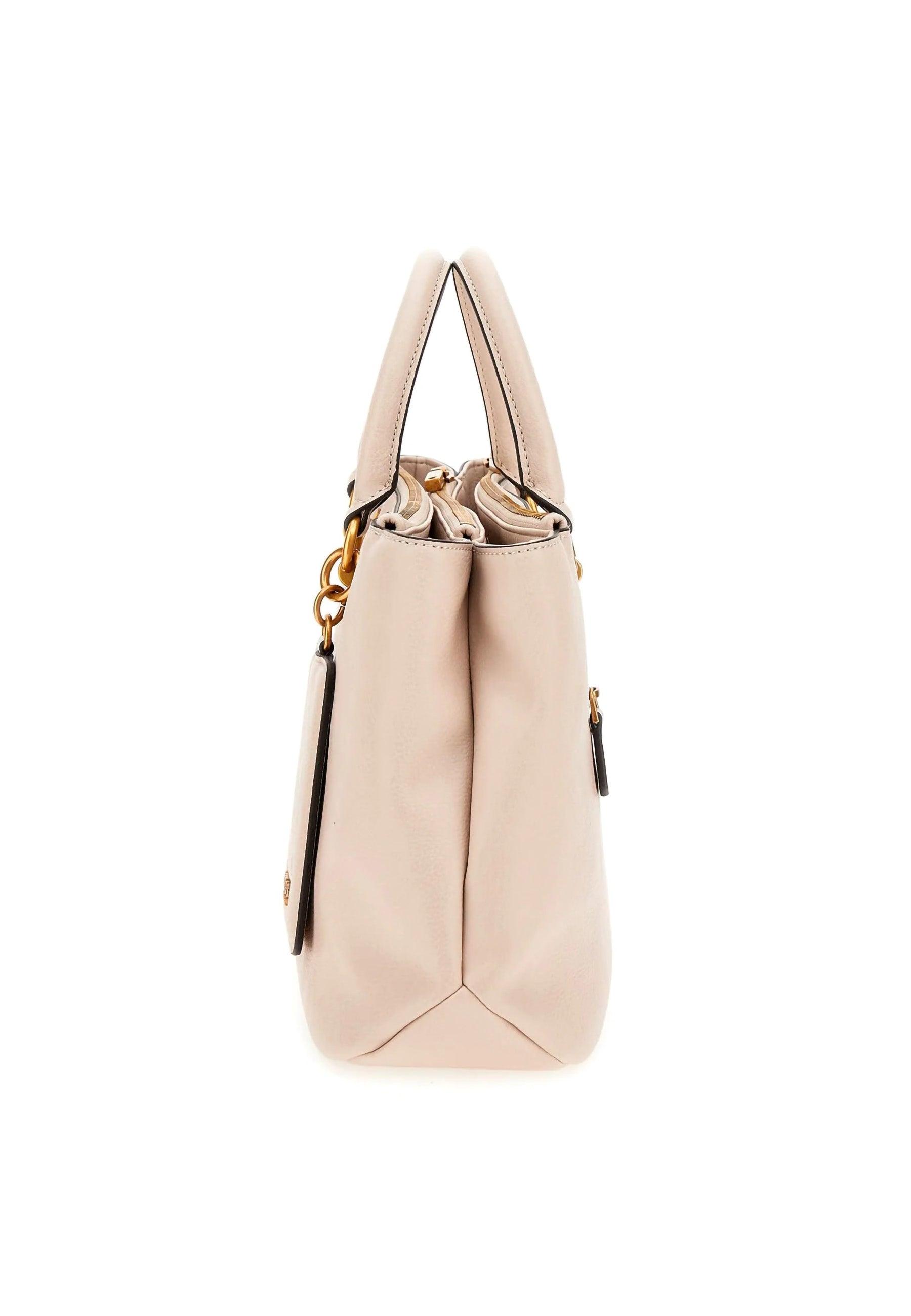 GUESS Arja Borsa Satchel Stone Beige VB897706 - Sandrini Calzature e Abbigliamento