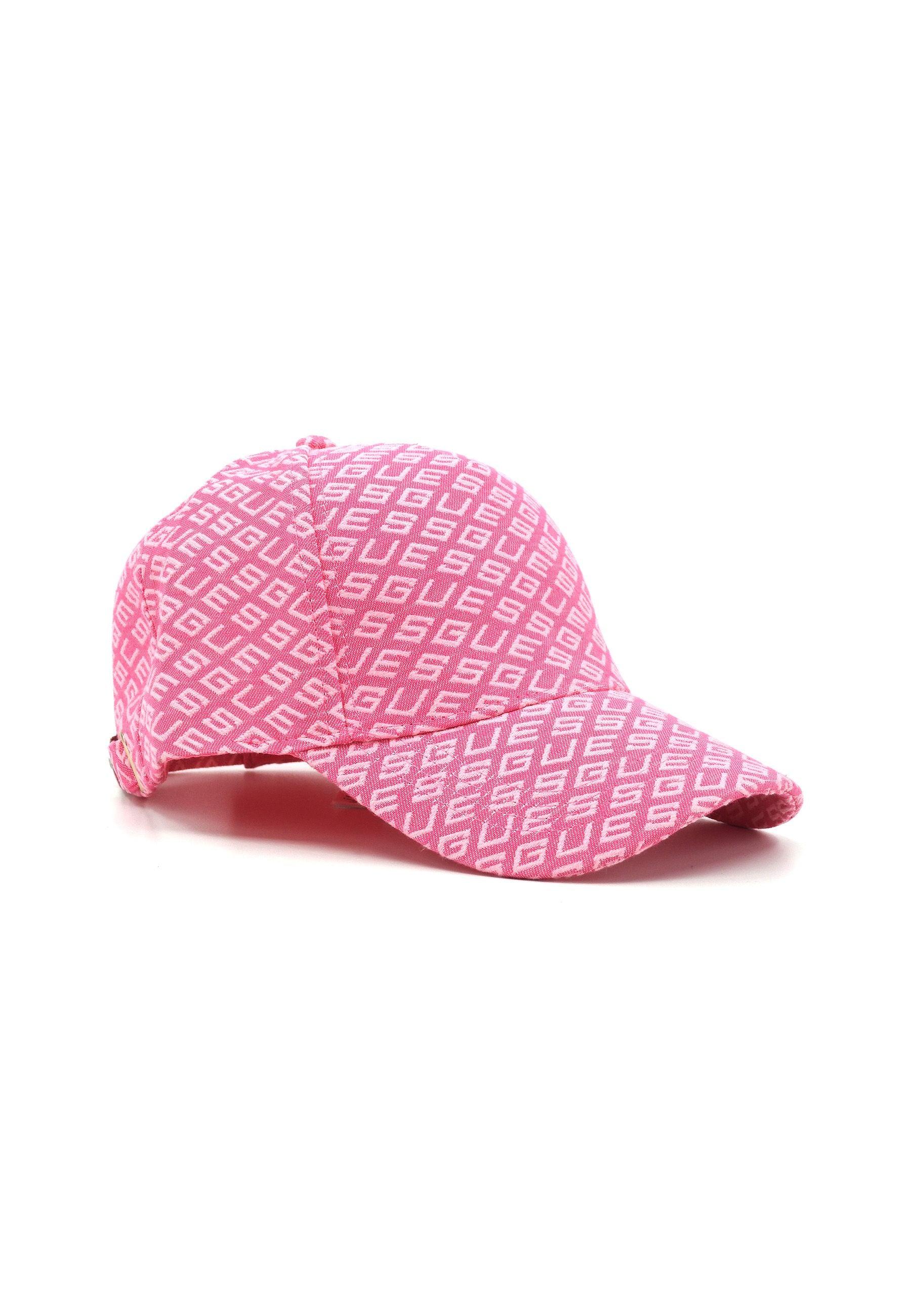 GUESS Baseball Cappello Loghi Donna Fuxia AW5072POL01 - Sandrini Calzature e Abbigliamento