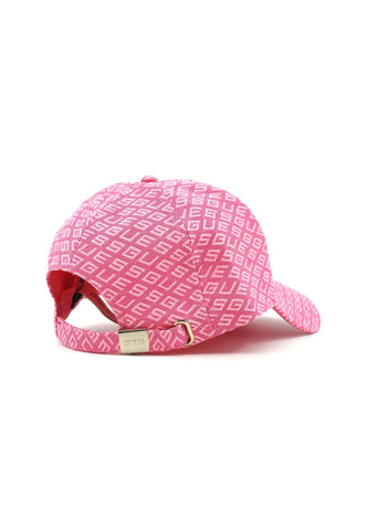 GUESS Baseball Cappello Loghi Donna Fuxia AW5072POL01 - Sandrini Calzature e Abbigliamento