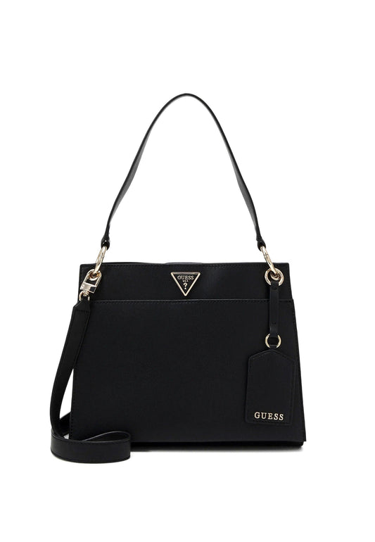 GUESS Basilea Borsa Satchel Girlfriend Black VG874106 - Sandrini Calzature e Abbigliamento