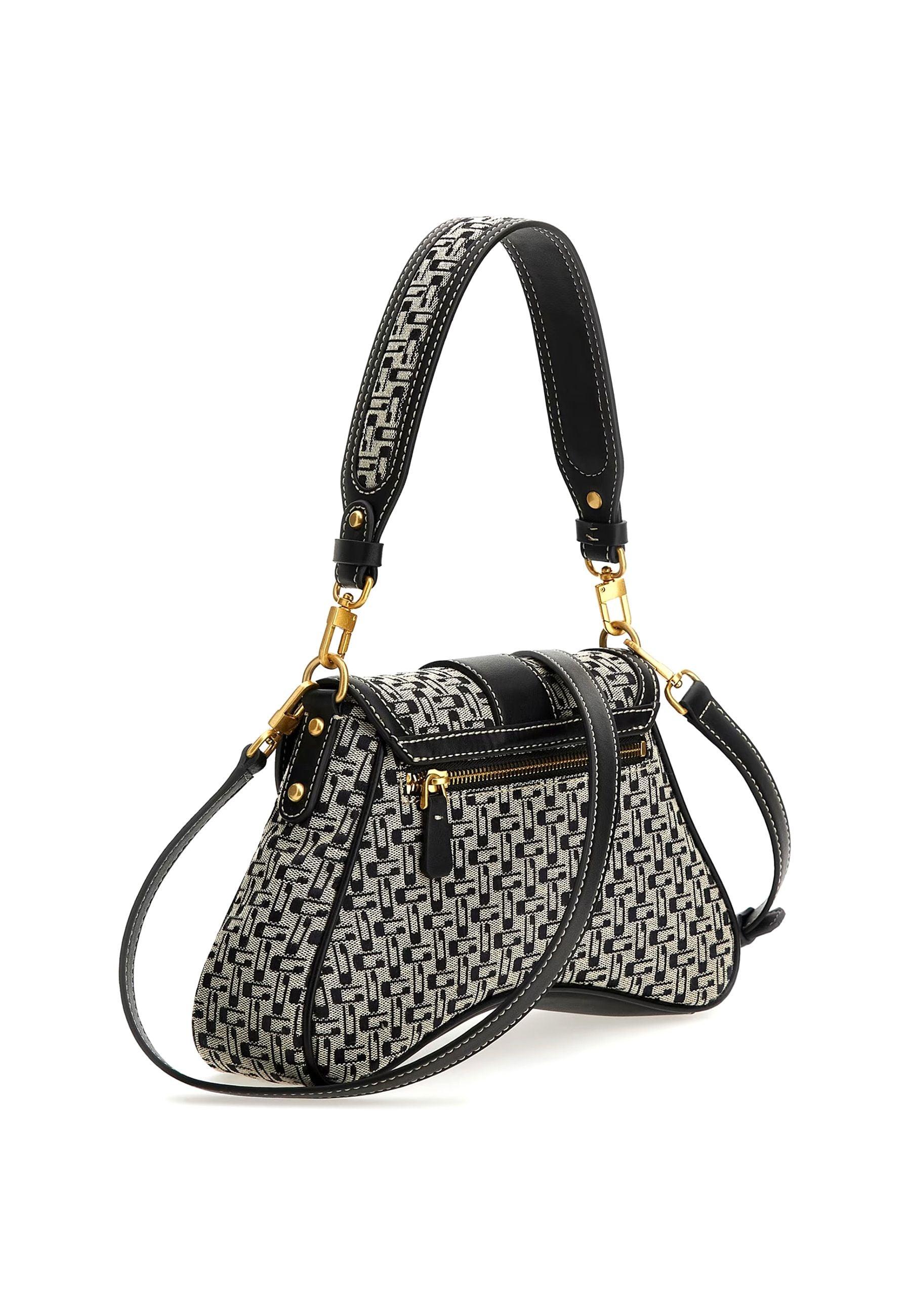GUESS Belle Vintage Borsa Black Logo JA896619 - Sandrini Calzature e Abbigliamento