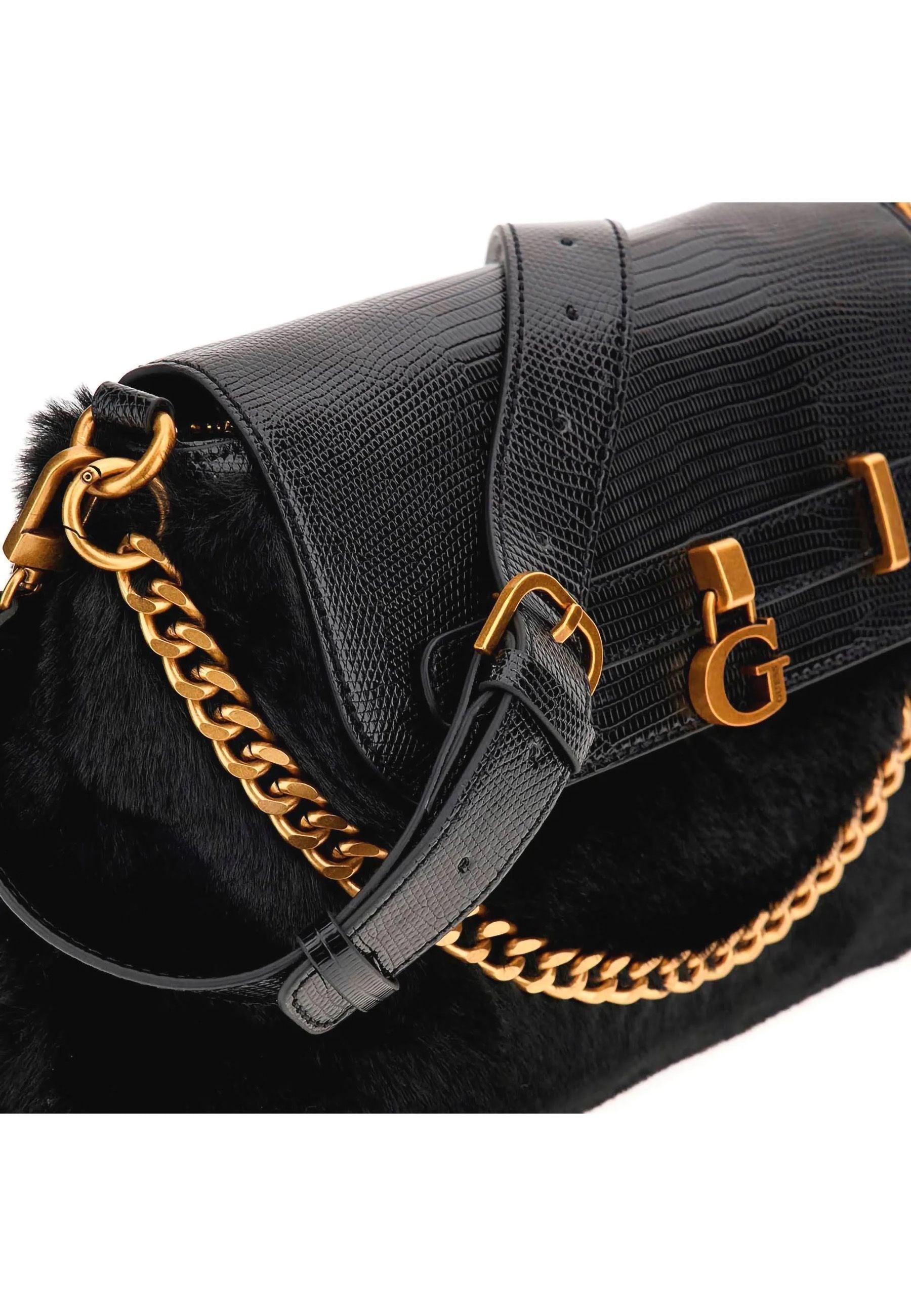 GUESS Bergen Borsa Tracolla Crossbody Black WK897320 - Sandrini Calzature e Abbigliamento