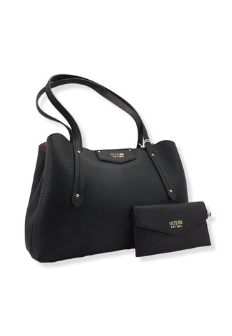 GUESS Borsa Con Pochette Eco Brenton Black EVG839009 - Sandrini Calzature e Abbigliamento