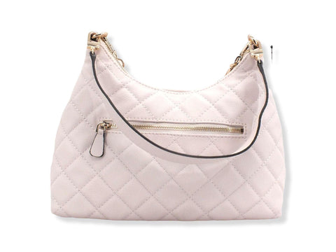GUESS Borsa Gillian Hobo Quilted Grigio Stone QG839402 - Sandrini Calzature e Abbigliamento