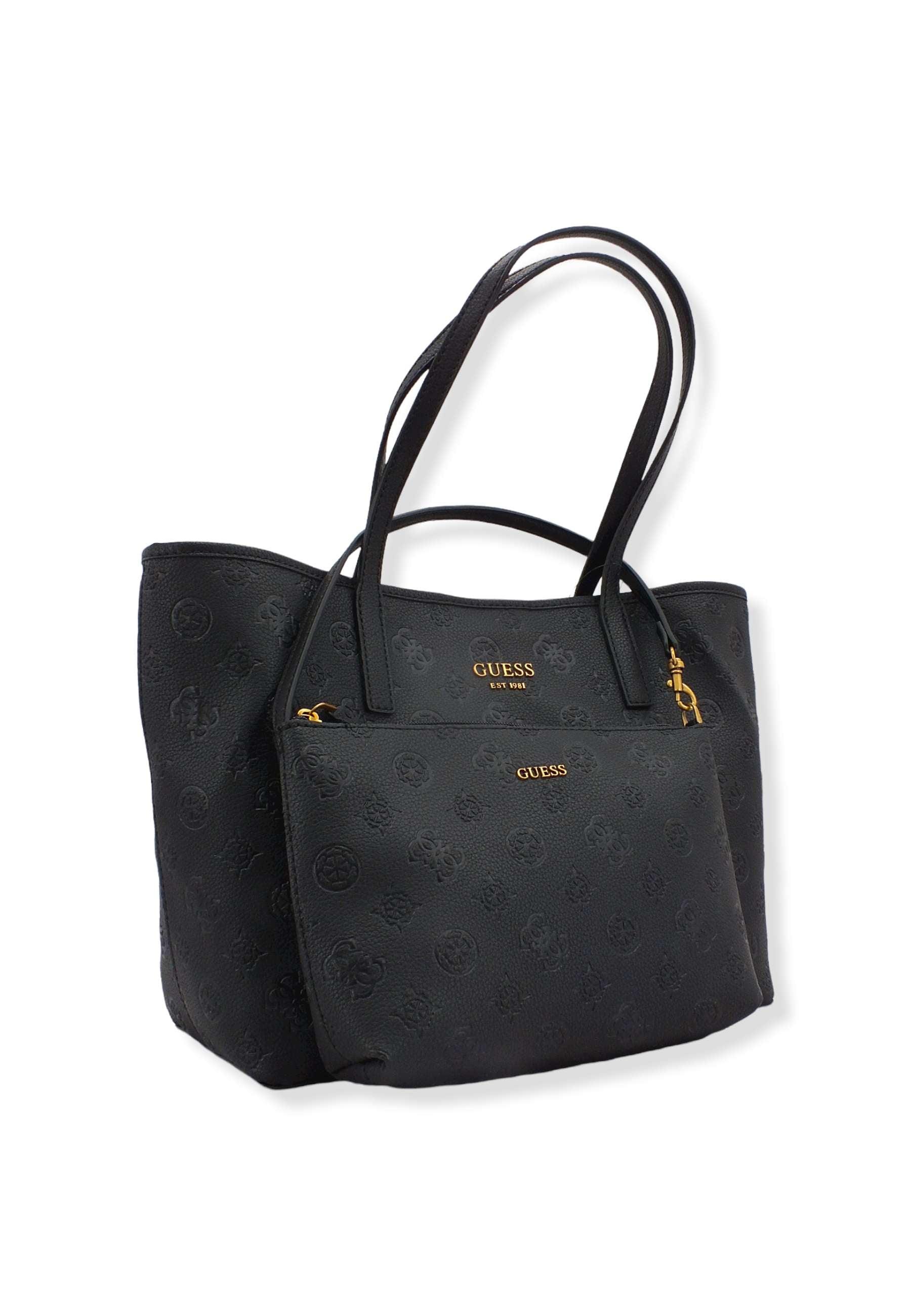 GUESS Borsa Pochette Vikky Tote Black HB699523 - Sandrini Calzature e Abbigliamento