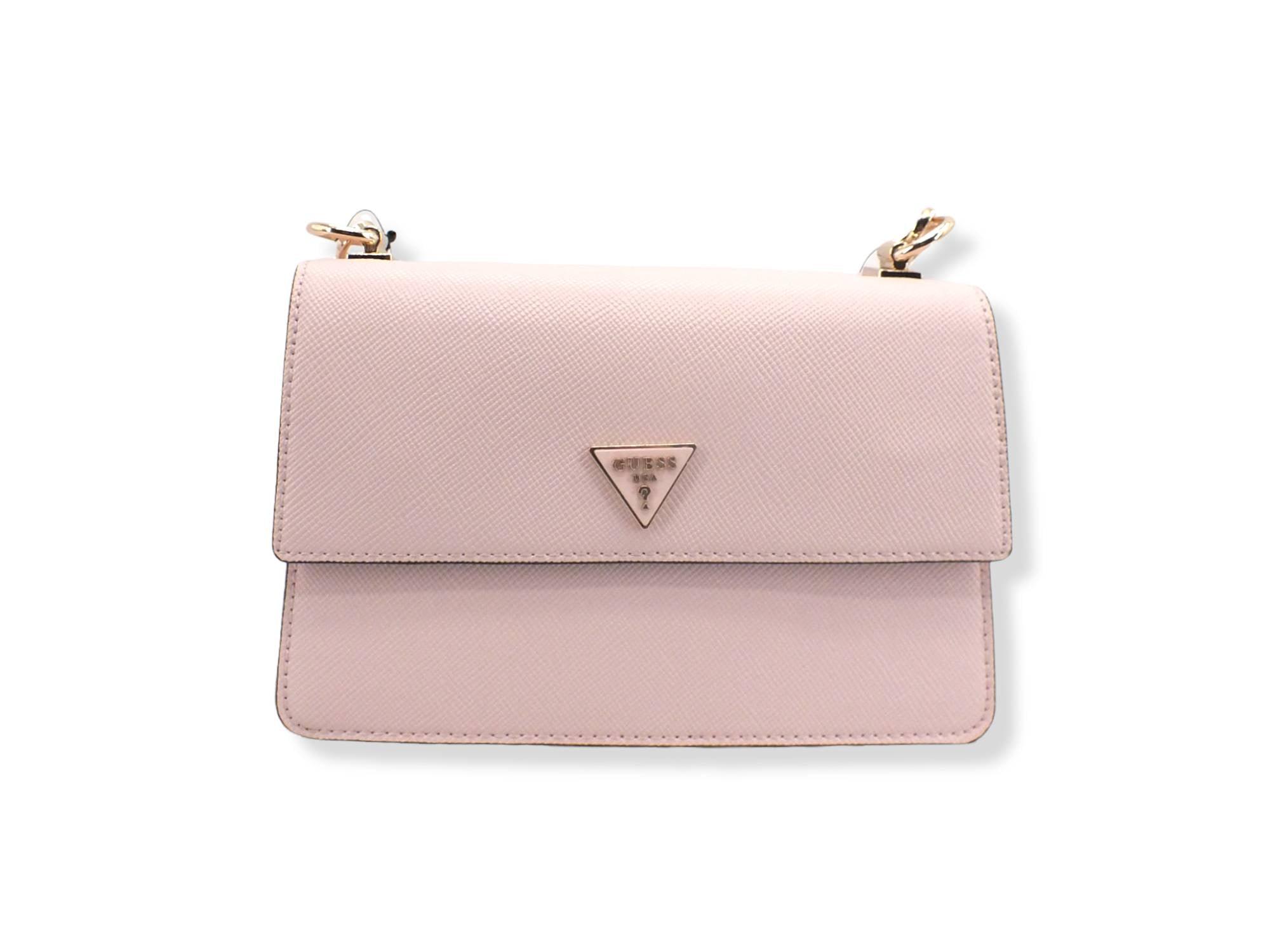 GUESS Borsa Tracolla Alexie Crossbody Flap Light Rose VG841619 - Sandrini Calzature e Abbigliamento